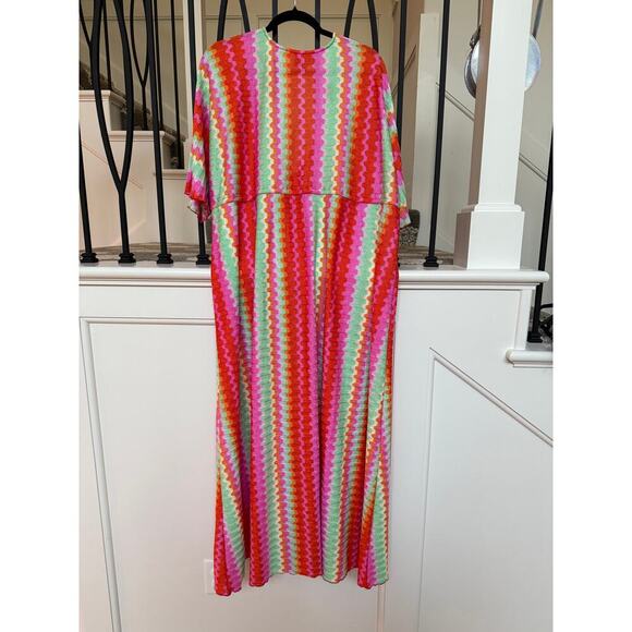 Show me Your Mumu Women's Cabo Groovy Knit Kenzie Maxi Dress Size 1X - Picture 5 of 6